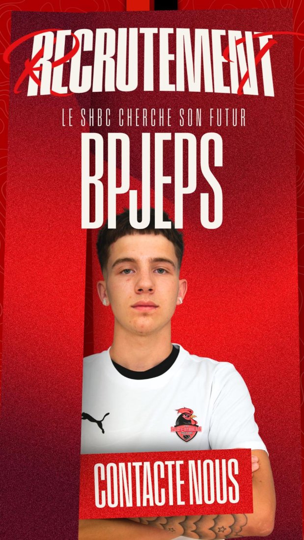 Le SHBC recrute!